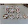 Image 1 : 6 Royal Albert Centennial Rose Cup + Saucer Pairs, 1 Royal Albert Old Country Rose Cup + Saucer, 3 M