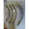 Image 2 : 40 Stainless Steel Hydraulic Hoses - 48" Long