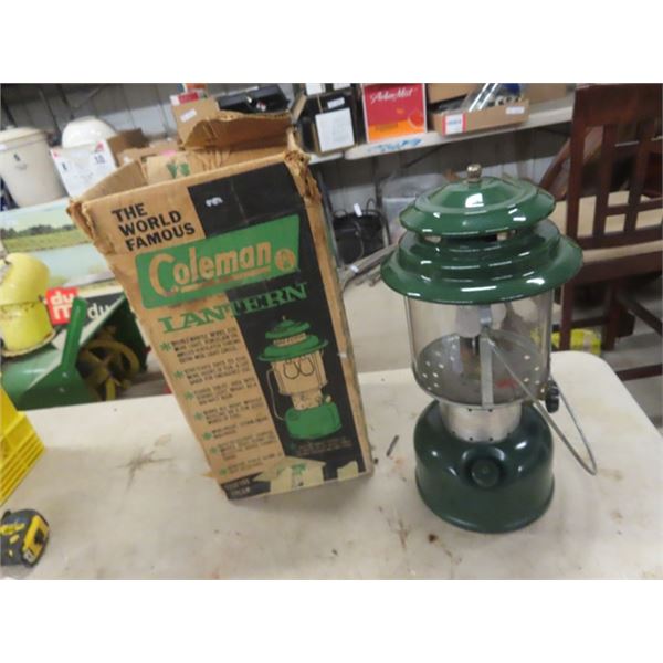 Coleman 220f  Lantern with Box - New Condition