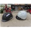 Image 1 : 2 Motorcycle Helmets - Beanie Style - Sz - Med + Lg