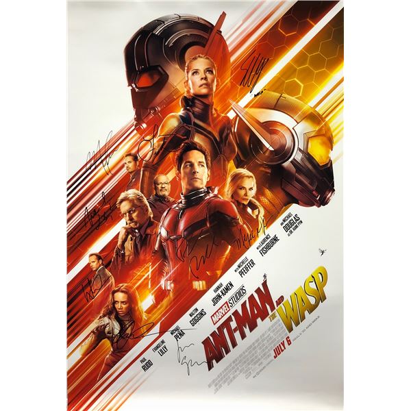 Signed Ant-Man & the Wasp Poster