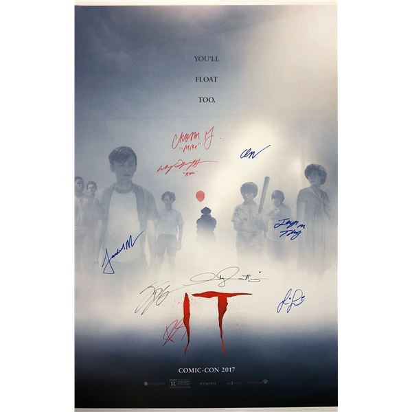 IT Poster Bill Skarsgard Autographed Signed