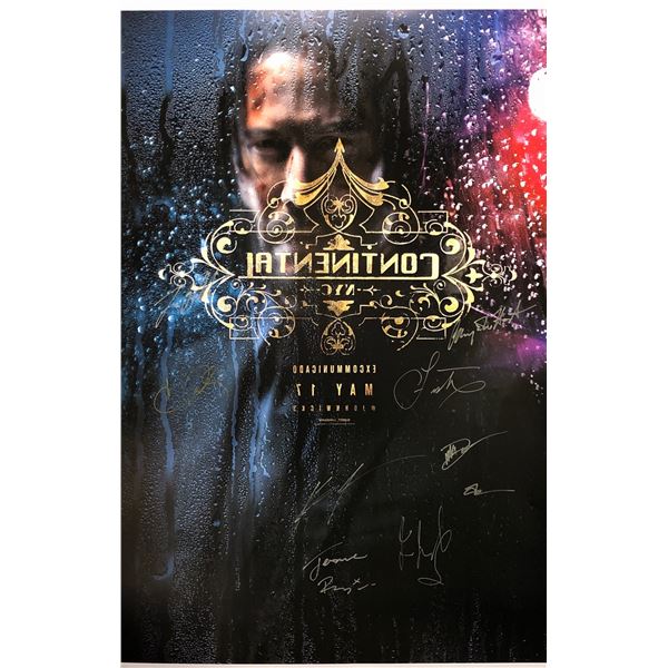 John Wick 3 Poster Keanu Reeves Autographed Signed