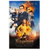Image 1 : Kingsman 2 Poster Colin Firth Taron Egerton Autographed Signed