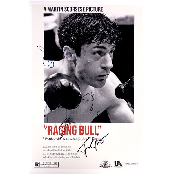 Robert De Niro Autograph Signed Raging Bull Poster