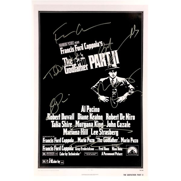 Al Pacino Autograph Signed Godfather Poster