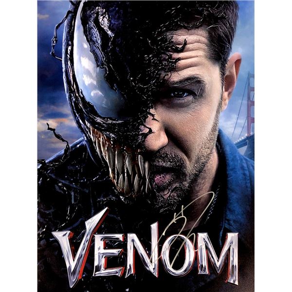 Tom Hardy Autograph Signed Venom Poster