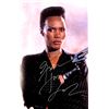 Image 1 : Grace Jones Autograph Signed Poster James Bond