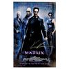 Image 1 : Keanu Reeves Carrie Ann Moss Autograph Signed Matrix Poster