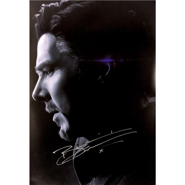 Benedict Cumberbatch Autograph Signed Avengers Poster