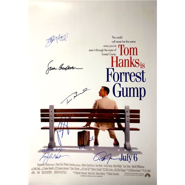 Autograph Signed Forrest Gump Poster