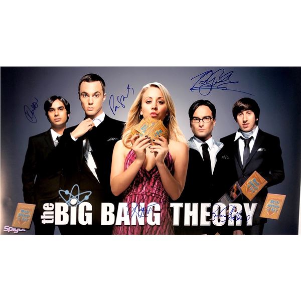 Autograph Signed Big Bang Theory Poster