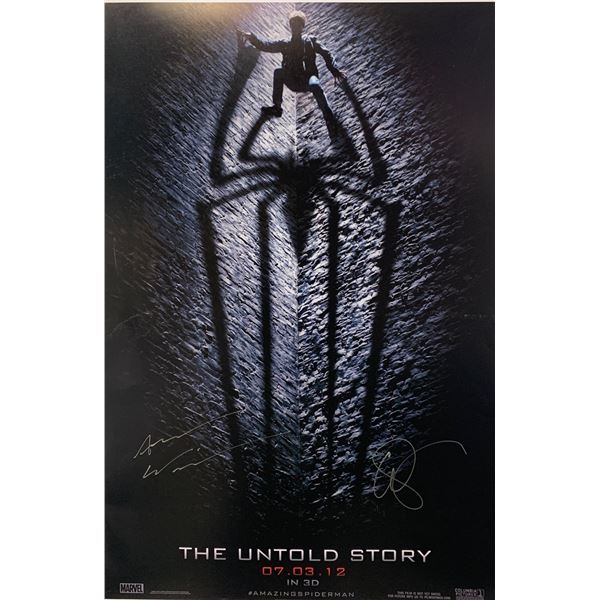 Emma Stone Autograph Signed Amazing Spiderman Poster