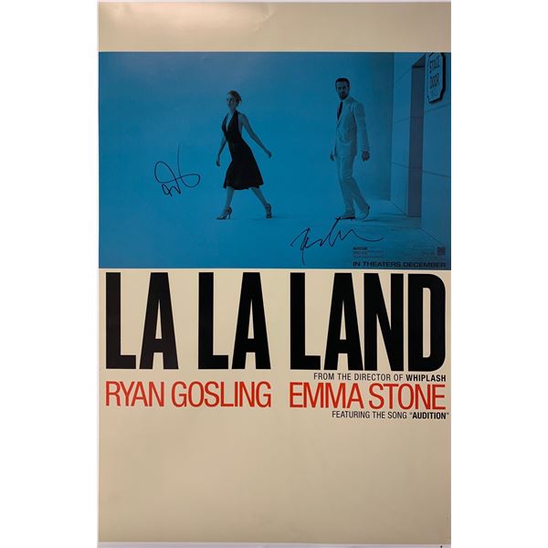 Autograph Signed Lala Land Poster