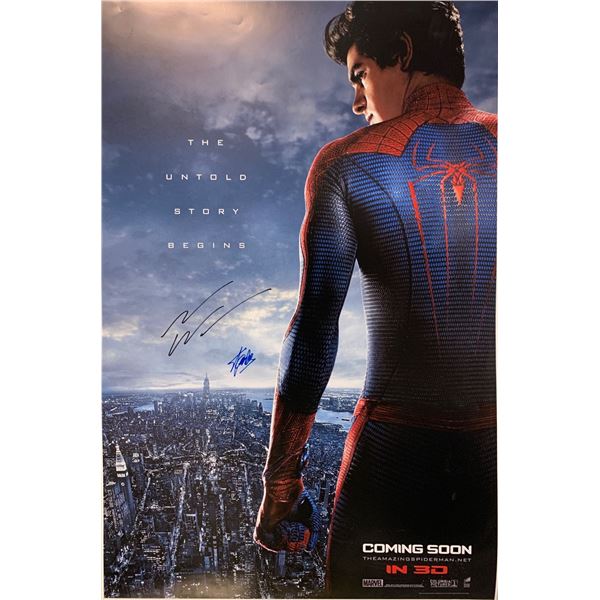 Autograph Signed Amazing Spider Poster