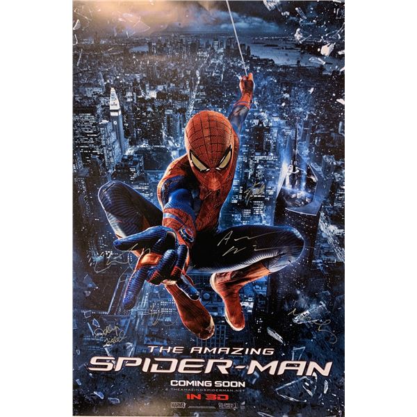 Autograph Signed Amazing Spider Poster