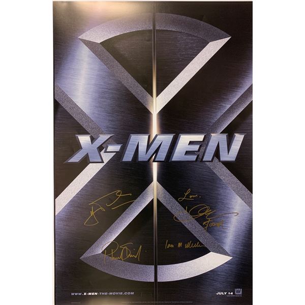 Autograph Signed X-Men Poster
