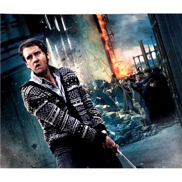 Harry Potter Matthew Lewis Autograph Signed Poster