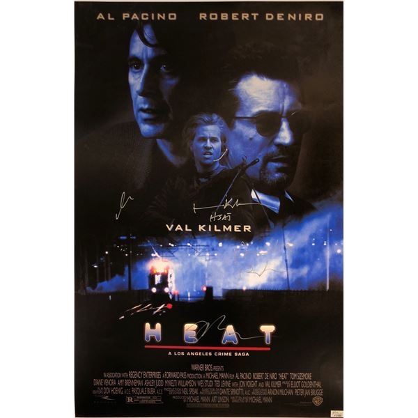 Heat Al Pacino Signed Poster