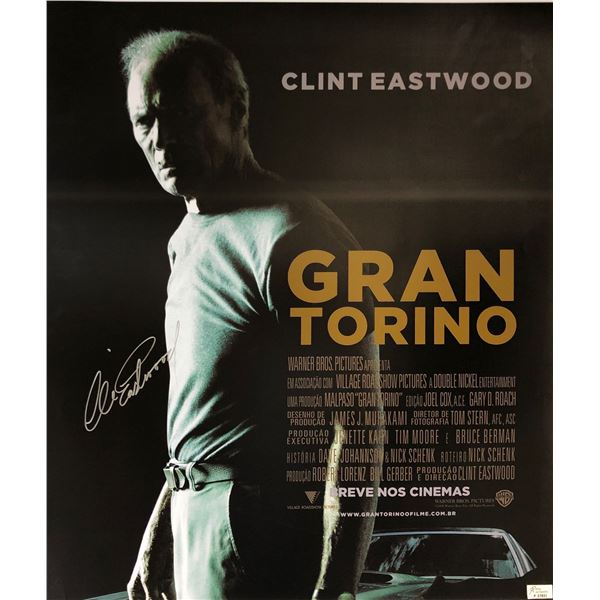 Gran Torino Clint Eastwood Signed Poster