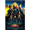 Image 1 : Signed Captain Marvel Brie Larson Poster