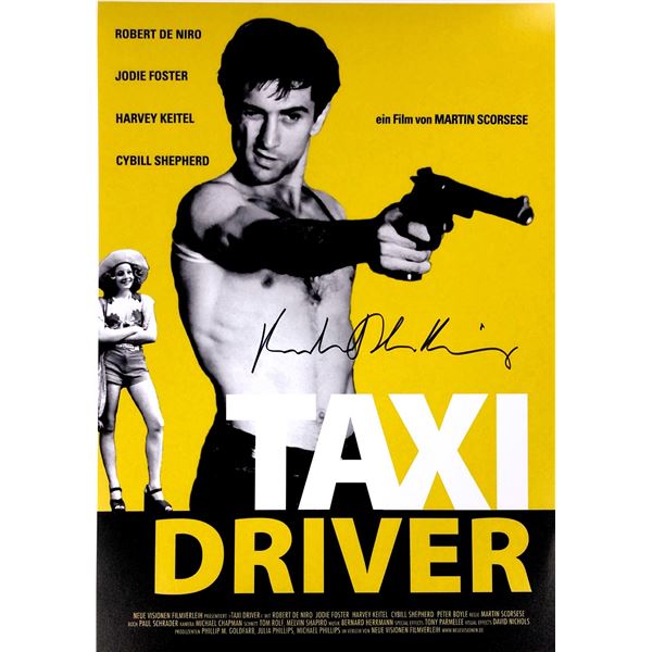 Robert De Niro Autograph Signed Taxi Driver Poster