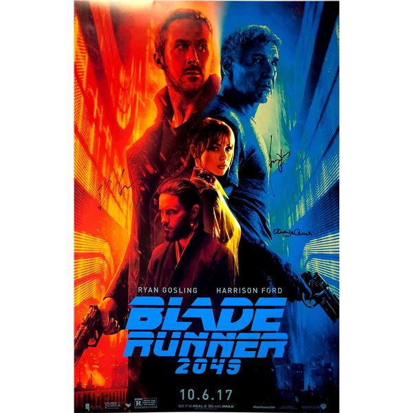 Autograph Signed Blade Runner Poster