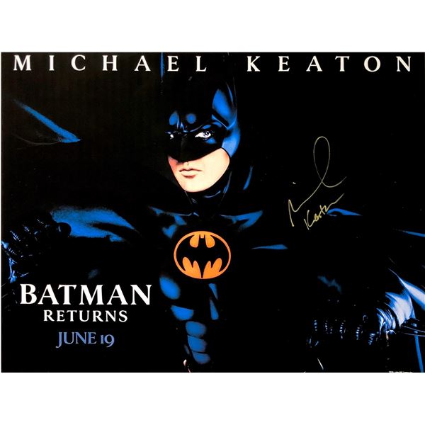 Autograph Signed Batman Poster