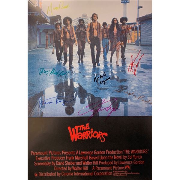 Irwin Keyes Autograph Signed Warriors Poster