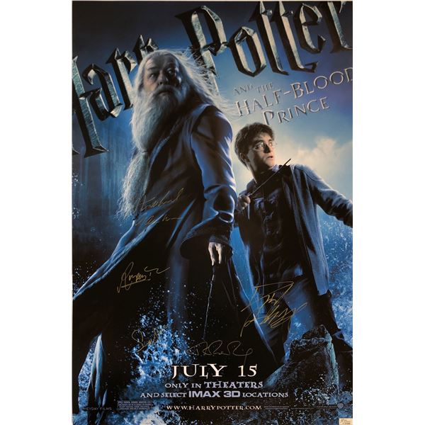 Harry Potter Half Blood Prince Signed Poster