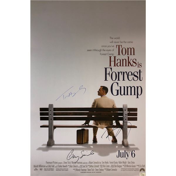 Forrest Gump Tom Hanks Signed Poster