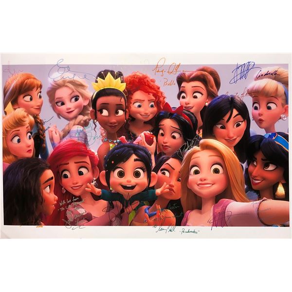 Princess Jodi Benson Poster Autographed Signed