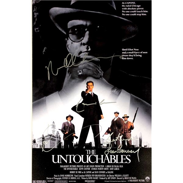 Sean Connery Autograph Signed Untouchables Poster