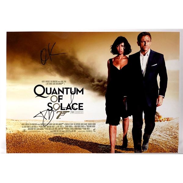 Daniel Craig Autograph Signed James Bond 007 Poster