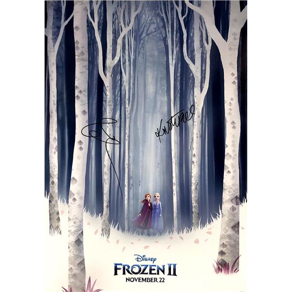 Idina Menzel Autograph Signed Frozen 2 Poster