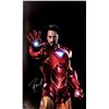 Image 1 : Robert Downey Jr Autograph Signed Iron Man Poster