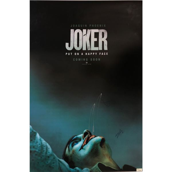 Robert De Niro Autograph Signed Joker Poster