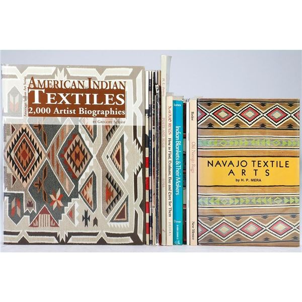Fourteen publications on Navajo weaving.