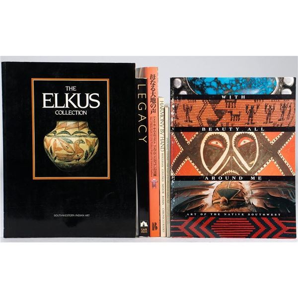 Six books on Southwest art.