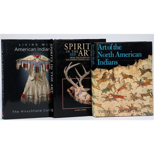 Native American Photo Collection Three books on important private collections of Native American art.
