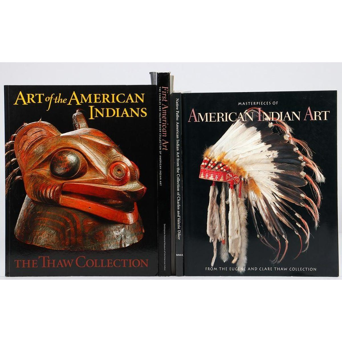 Native American Photo Collection Five volumes on major private collections of Native American art.