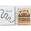 Image 1 : Four publications on Native American art, world art, and the history of beads.