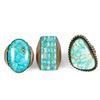 Image 2 : Navajo Turquoise Rings