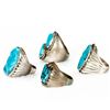 Image 2 : Navajo Turquoise Rings