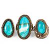Image 2 : Navajo Turquoise Rings