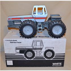 White 4-255 Red Stripe w/ Duals