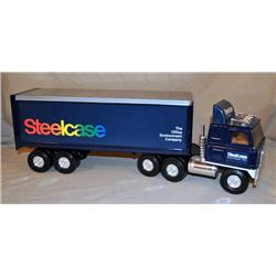 Ertl IH Transtar Steelcase Office Equip. Truck & Trailer