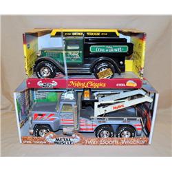 (2) Newer Nylint Classic Trucks--Coal & Gravel and Tow Truck