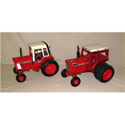 (2) IH Tractors--1566 w/ duals & 1086