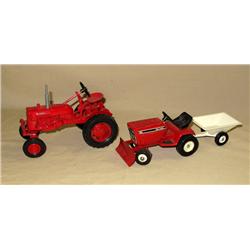 (2) IH Toys--1st Edition cub & Cub Cadet 682 w/ blade